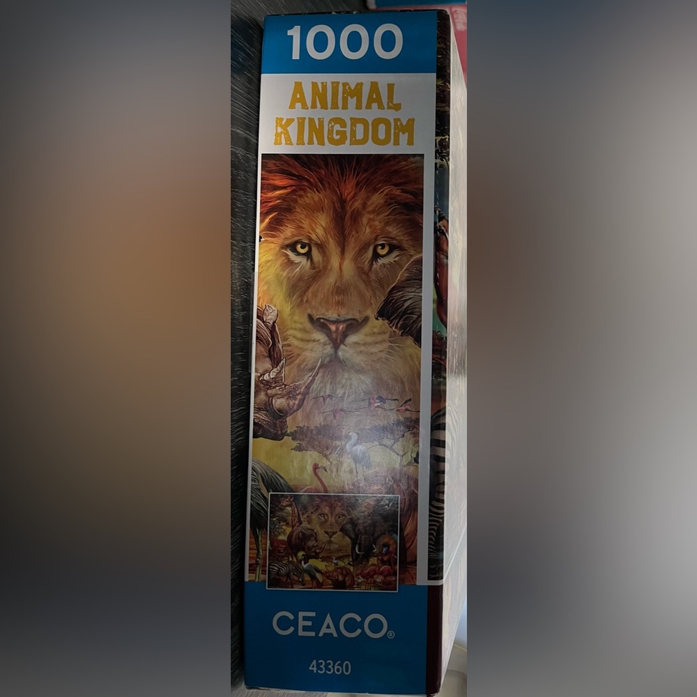 Animal Kingdom 1000-Piece Puzzle - Multicolor - Picture 2 of 2